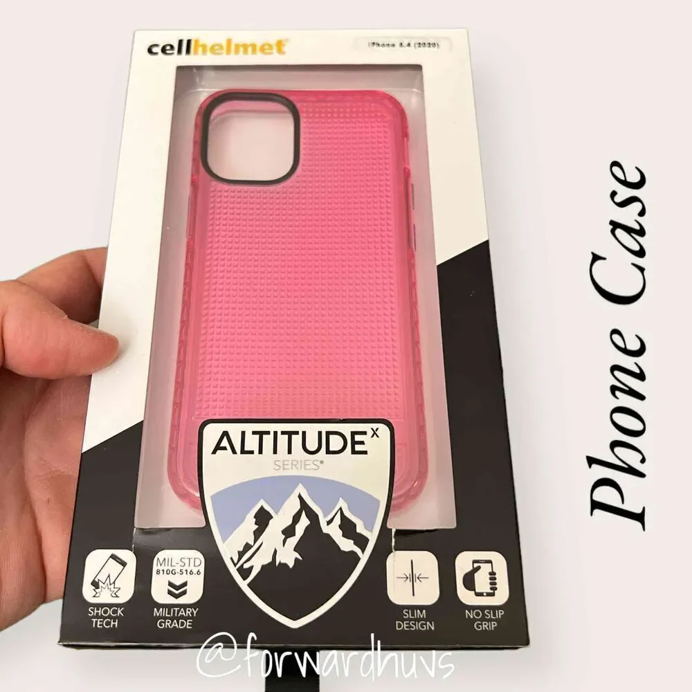 Cellhelmet Altitude X Series Pink Case for iPhone 12 Mini